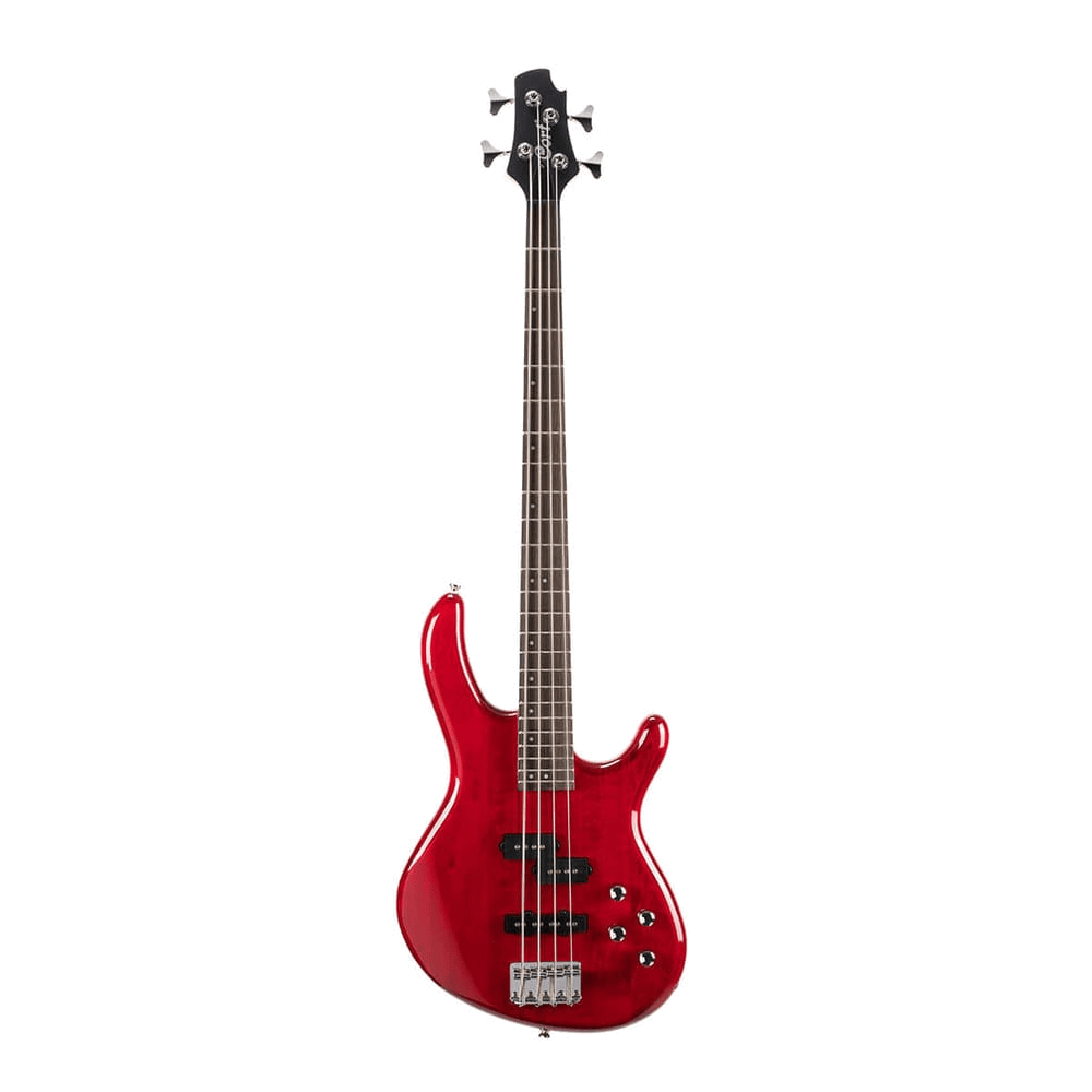 Cort Action Plus TR - Basgitaar Translucent Red