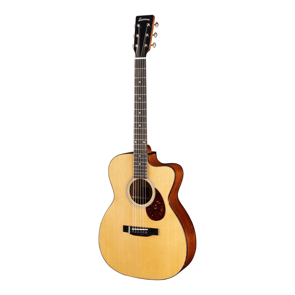 Eastman E1OMCE-DLX OM, Cutaway electric, Sitka Spruce/Sapele, Gloss,
