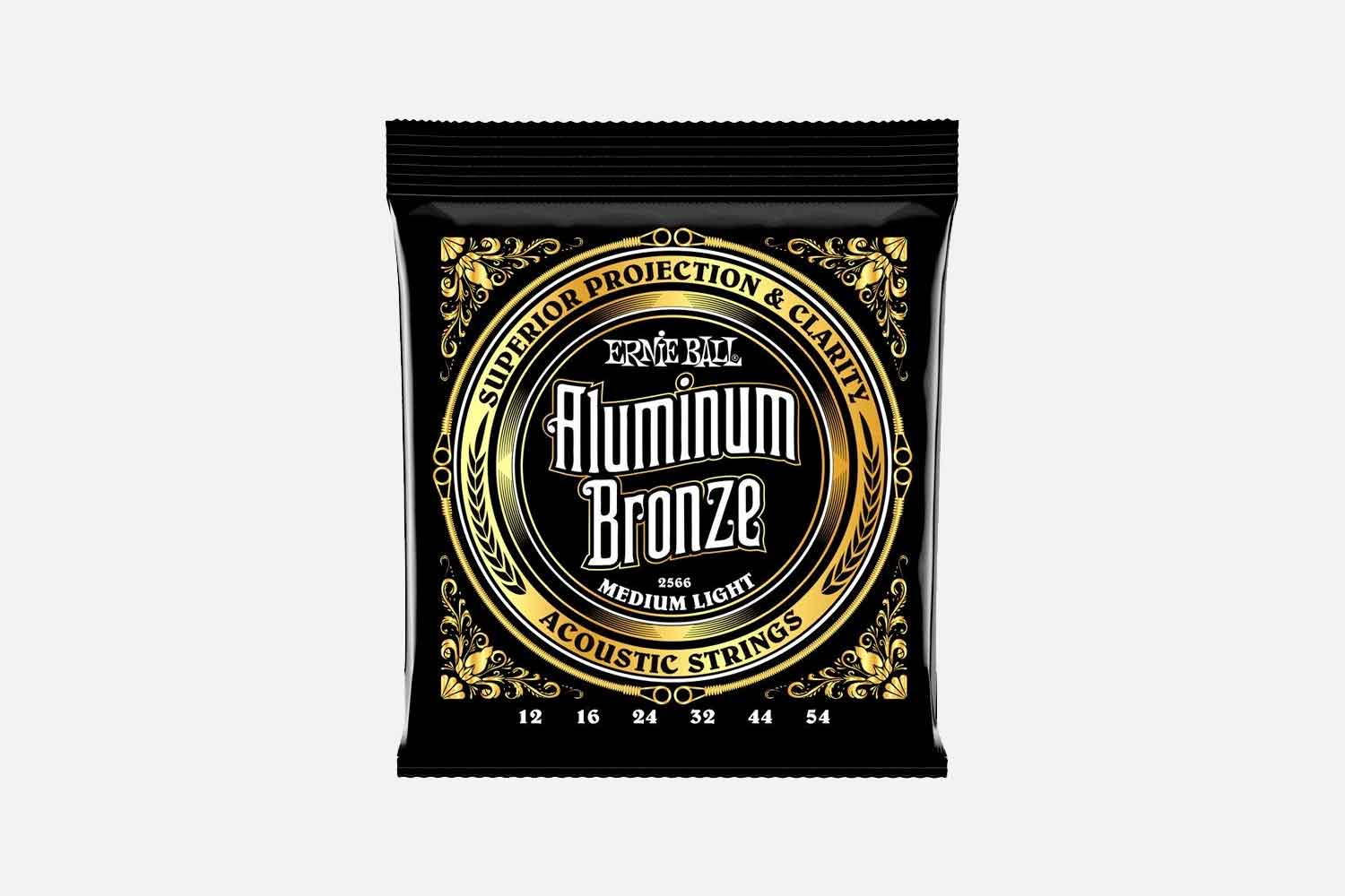 Ernie ball 2566 Aluminium Bronze Medium light 012-054 (5253140938916)