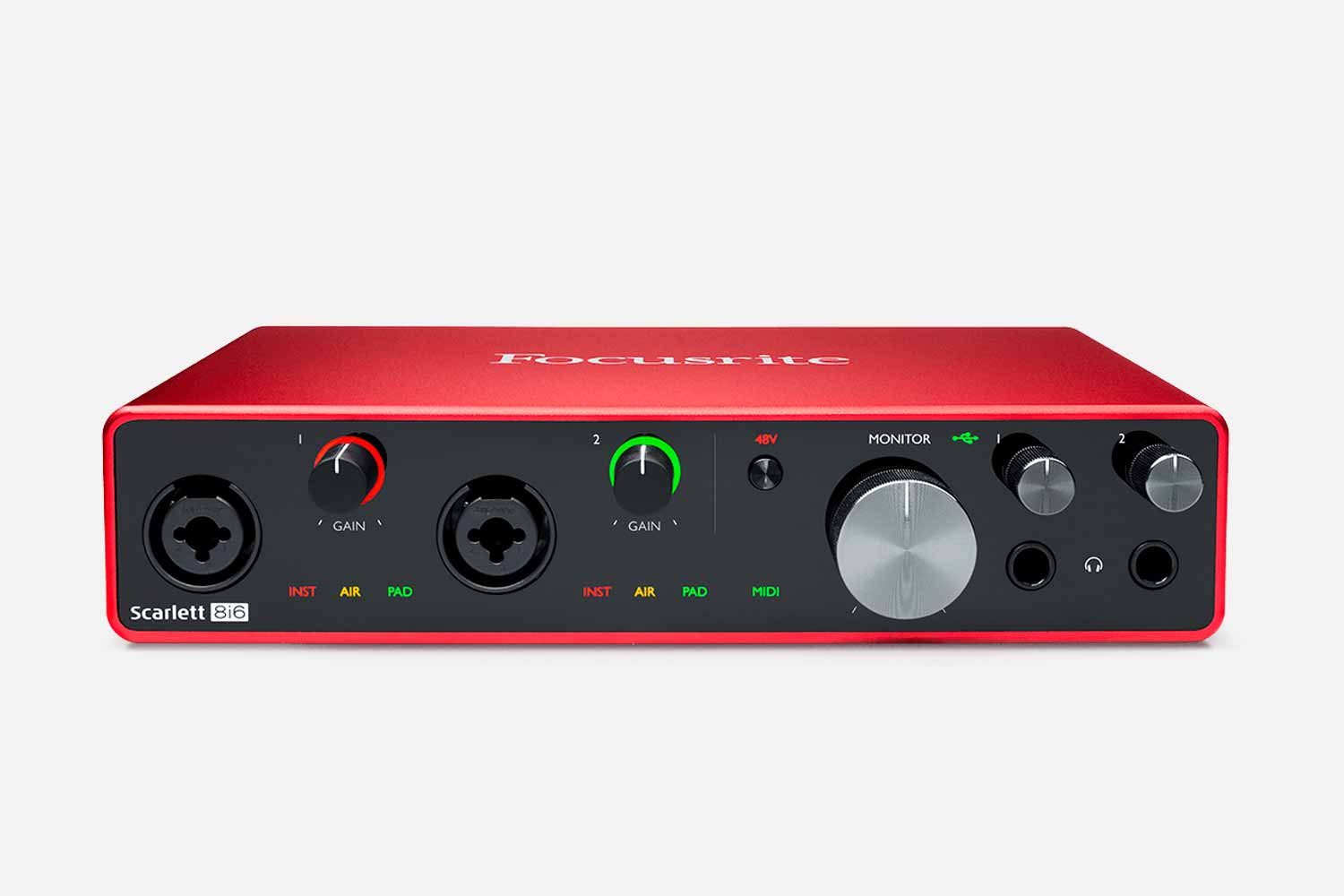 Focusrite Scarlett 3 8i6 USB Audio Interface (5364315750564)
