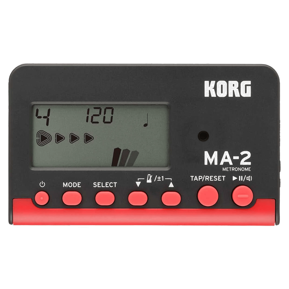 Korg MA2 Metronoom digitaal zwart/rood