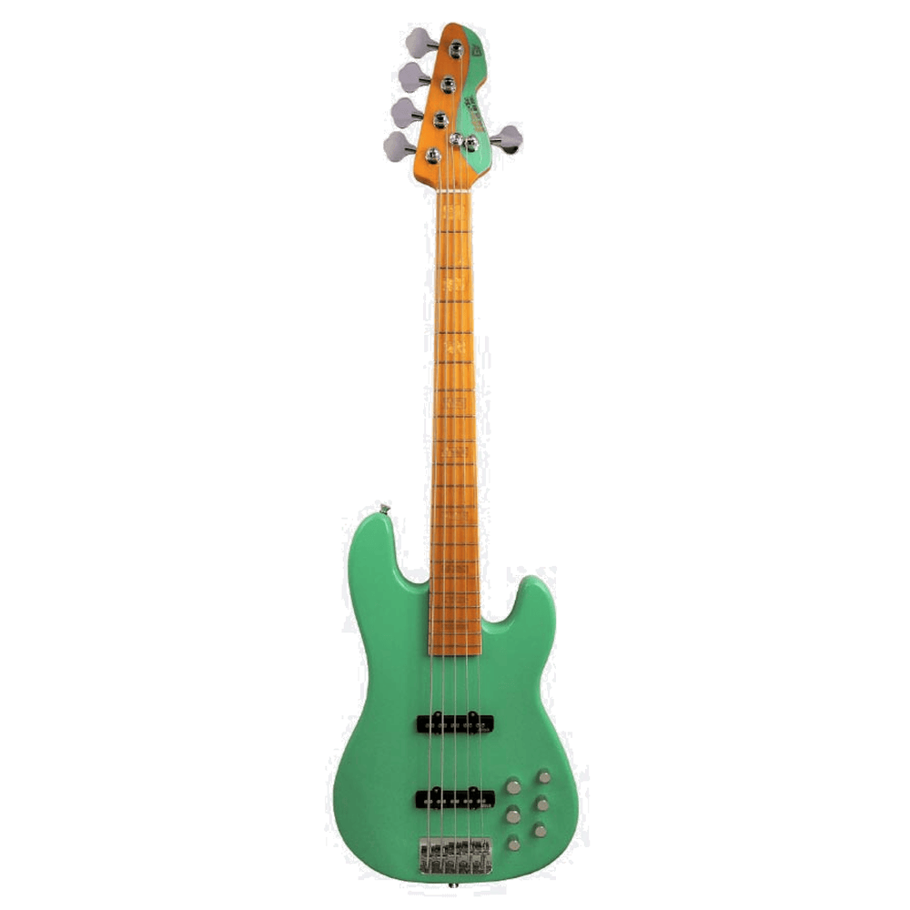 Markbass GV5 Gloxy Basgitaar Val Surf Green CR MP