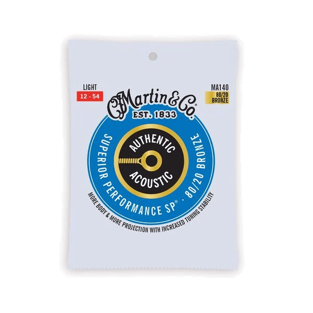 Martin MA140 Light 012-054 Western snaren Bronze, Authentic, 80/20