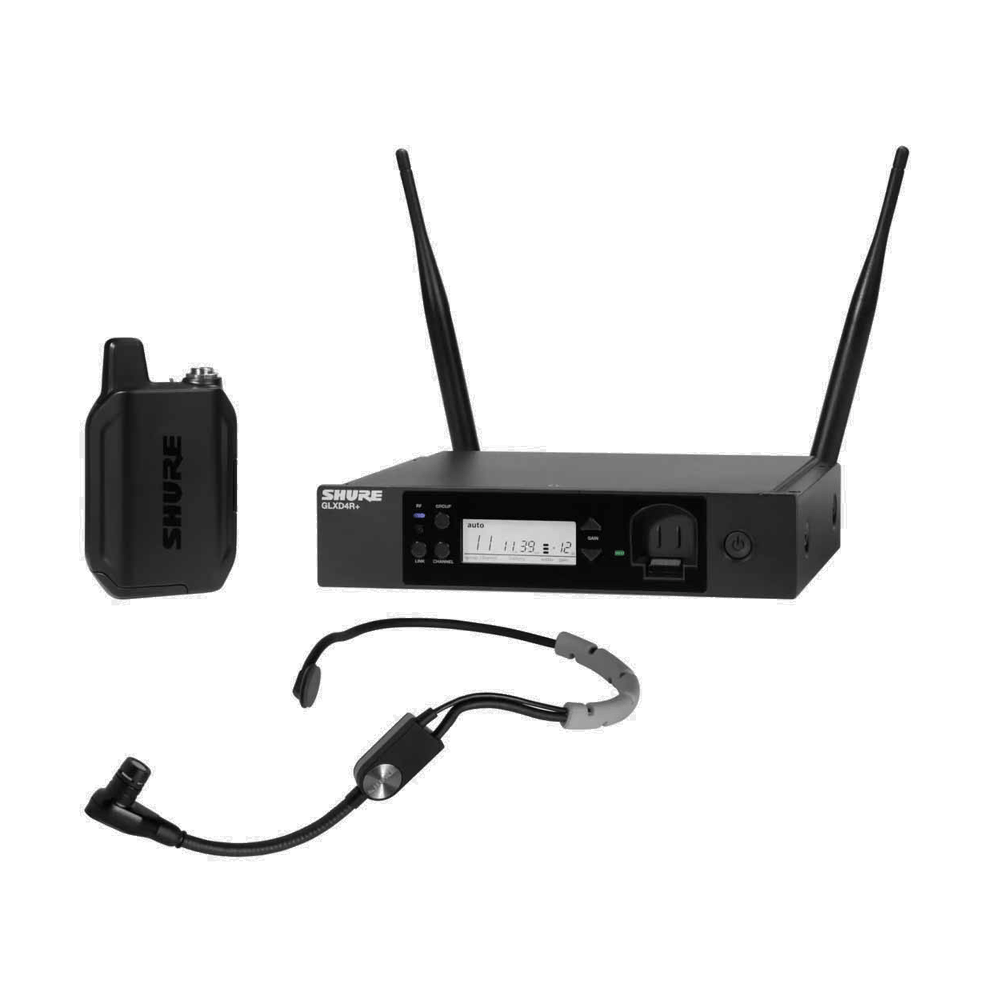 Shure GLXD14+E/SM35-Z4 Digitaal Draadloos Headsetsysteem