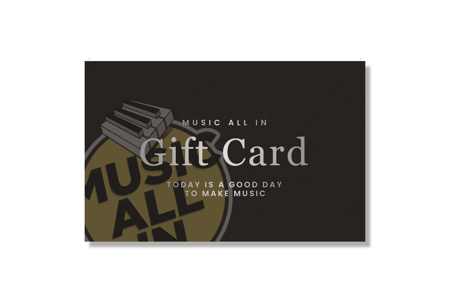 Gift Card - Cadeaubon van Music All In