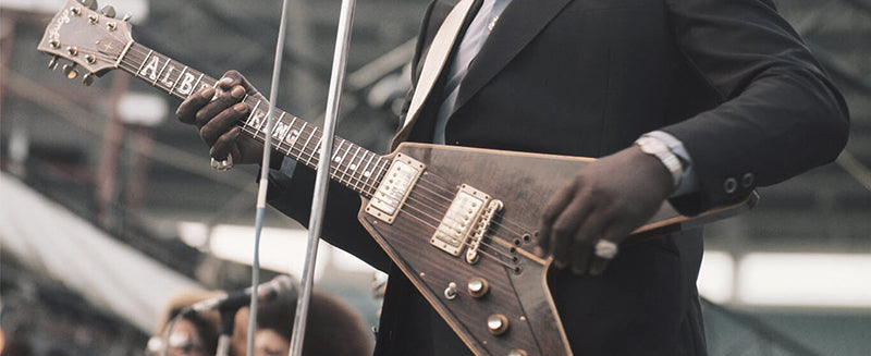 Bluesgitaristen en hun gitaar