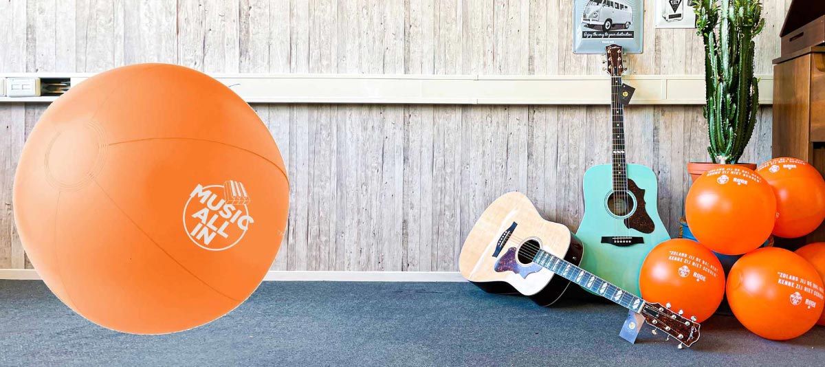 Gratis Strandbal bij iedere bestelling