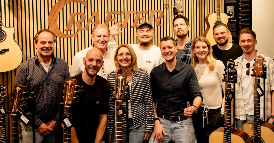 Music All In team in nieuwe Crafter shop-in-shop