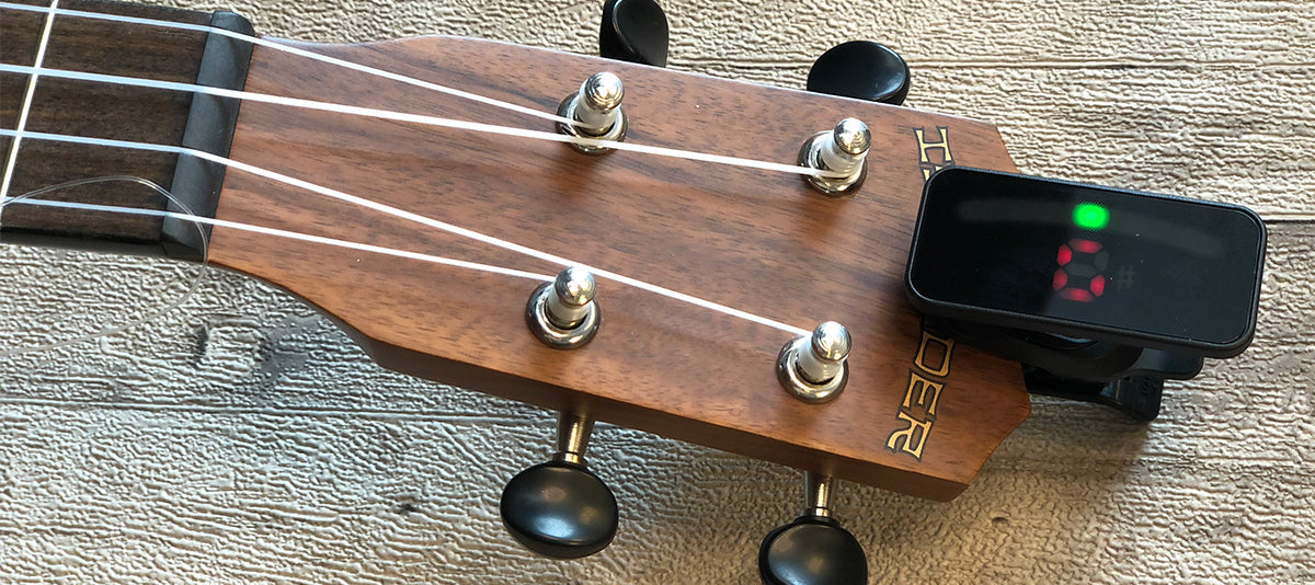 Hoe moet ik een ukelele stemmen?