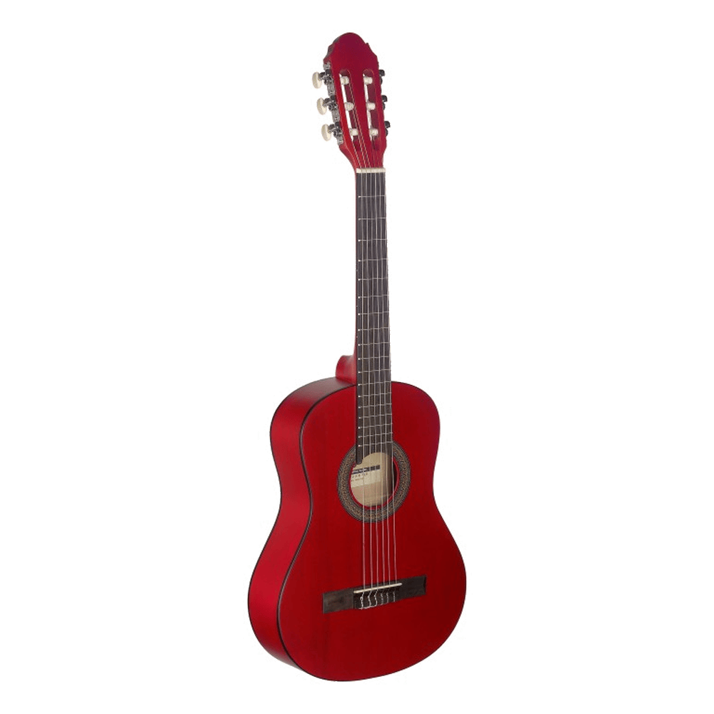 Klassieke gitaar starterset 1/2 Rood