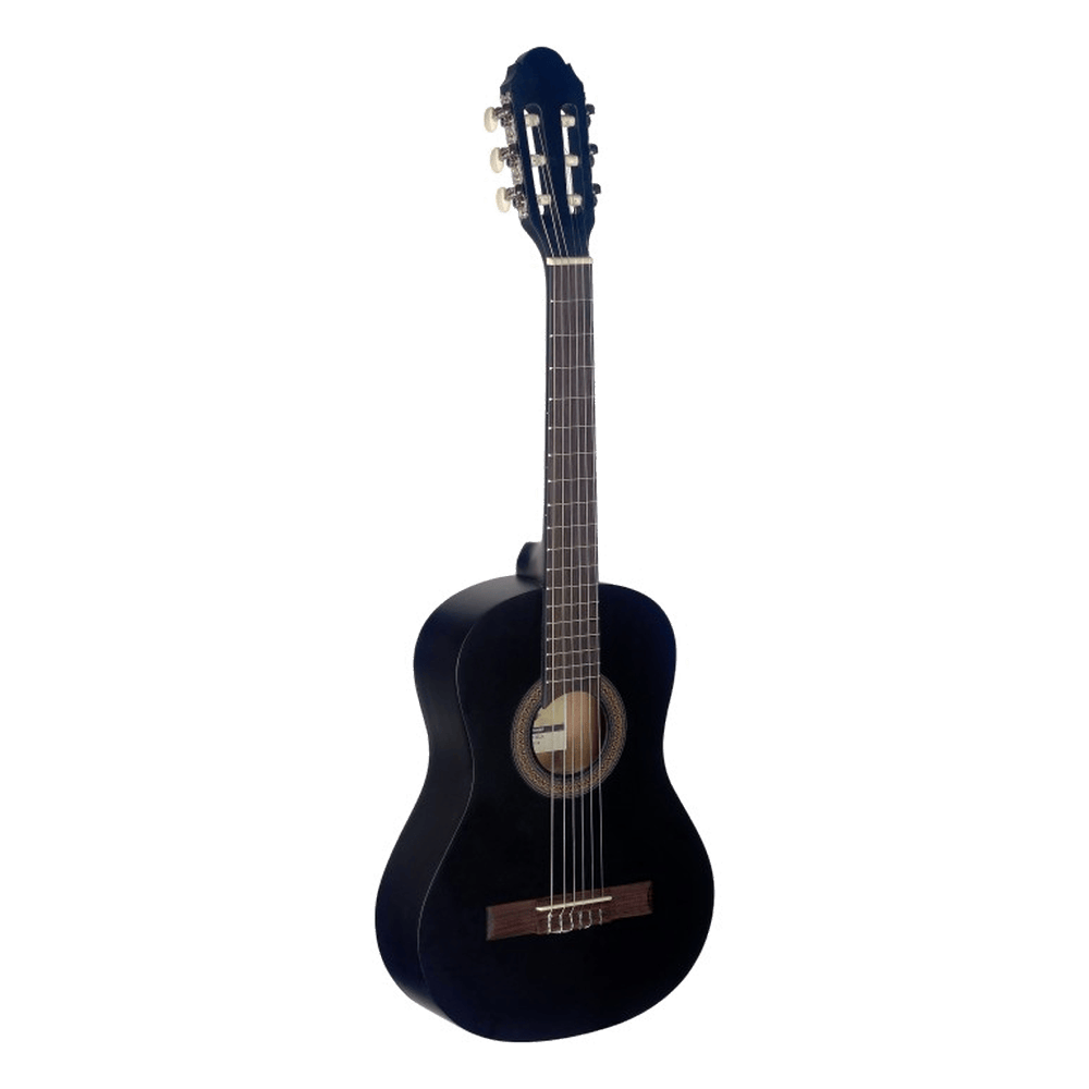 Klassieke gitaar starterset 1/2 Zwart