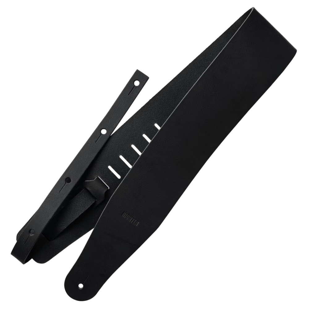 RICHTER Raw III Punch Guitar Strap Black - 1154