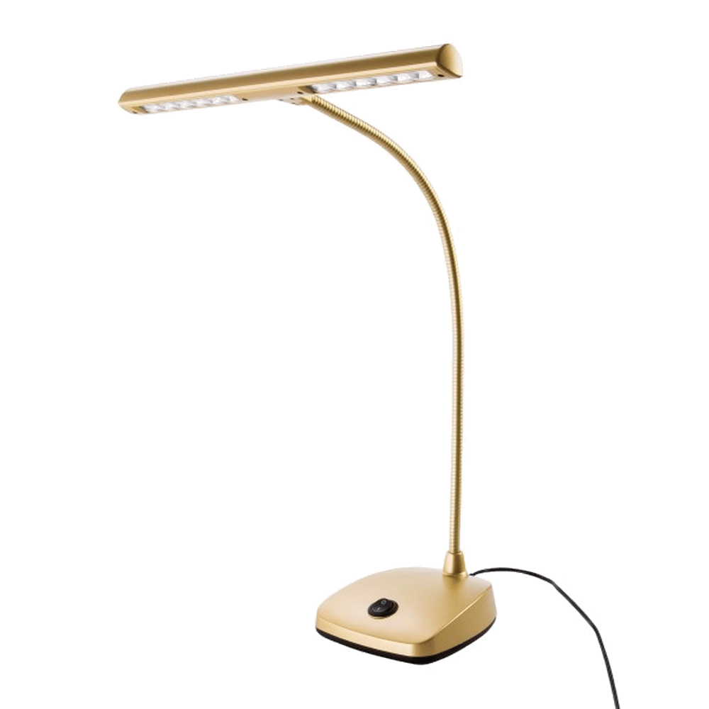 K&M LED Piano Lamp KM12297 Goldbrass