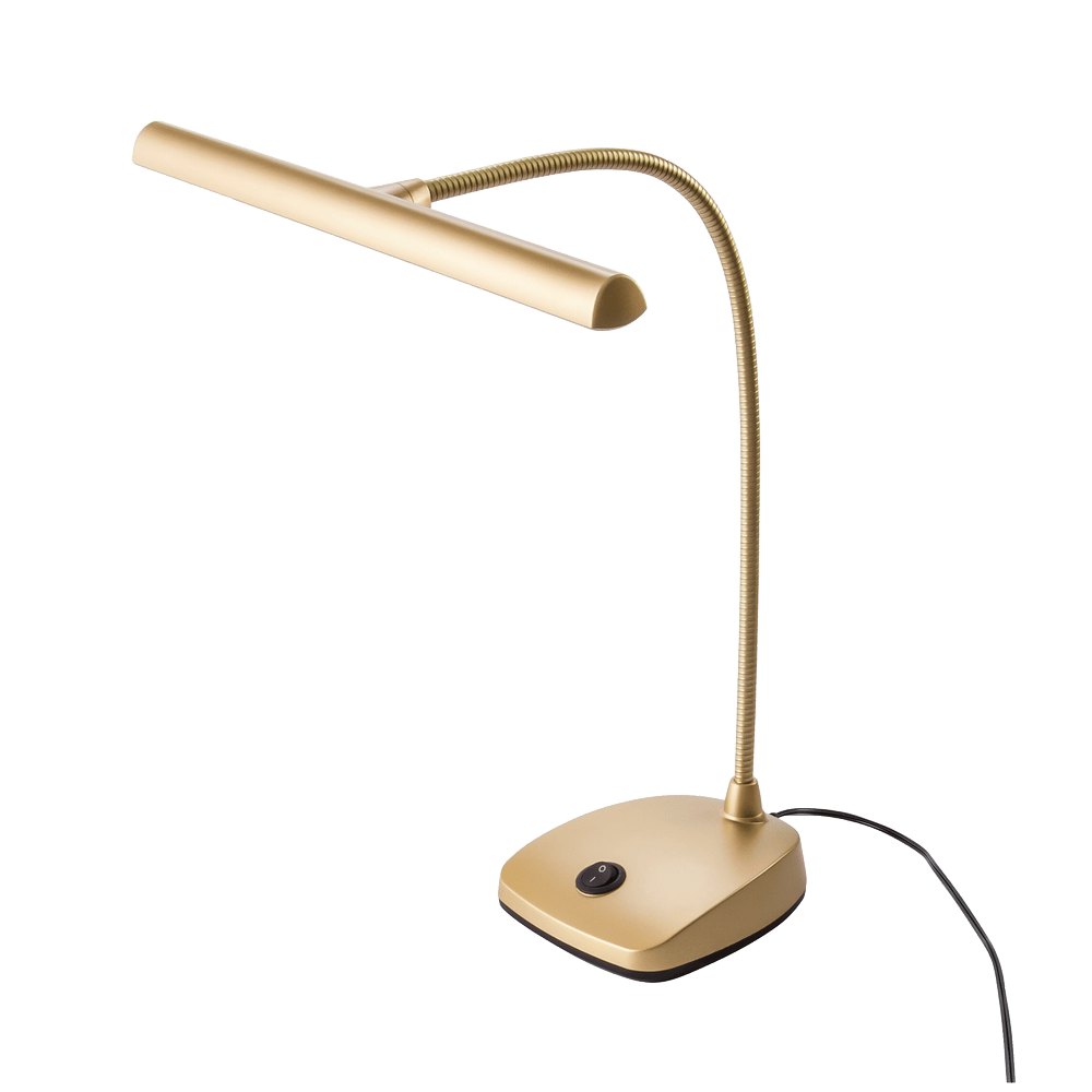 K&M LED Piano Lamp KM12297 Goldbrass
