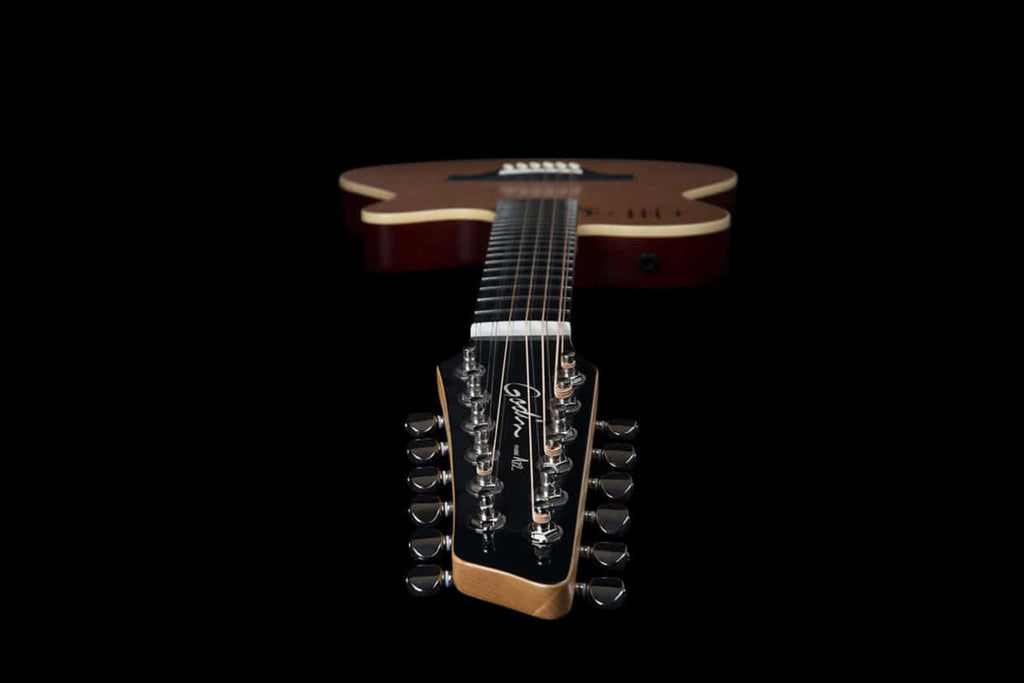 Godin A12 Natural SG - 12-String NT SG Natural Semigloss- Finish