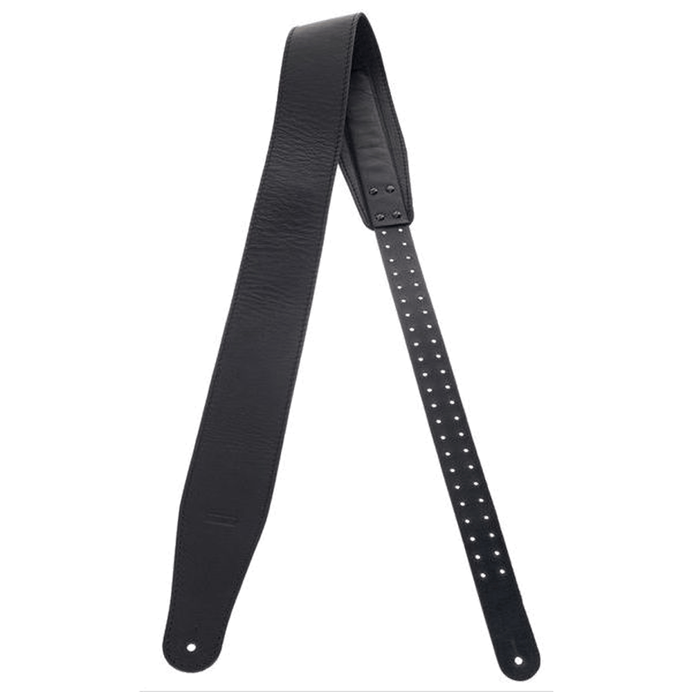 RICHTER Raw V Nappa Guitar Strap Black - 1505