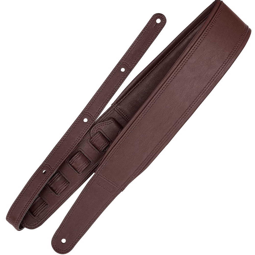 RICHTER Springbreak I Leatherette Guitar Strap Brown - 1635