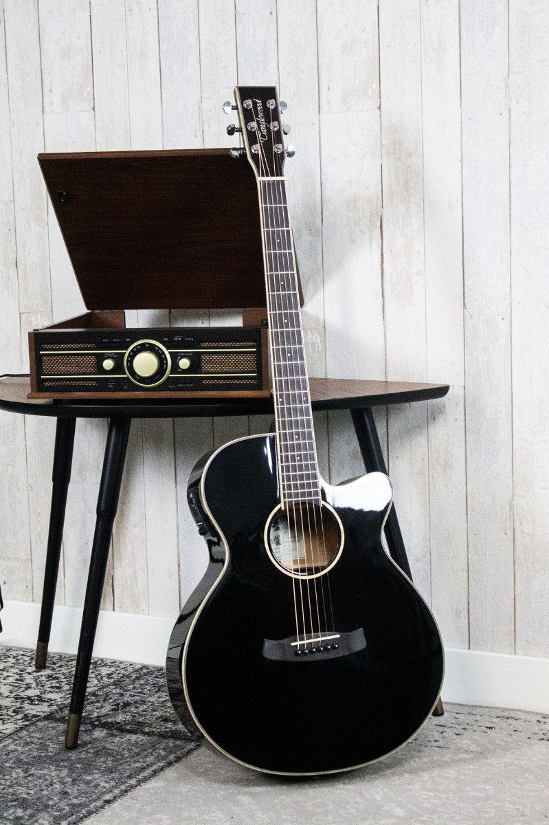 Tanglewood Winterleaf TW4-E Black (5379357474980)