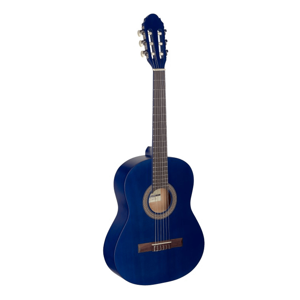 Klassieke gitaar starterset 3/4 Blauw