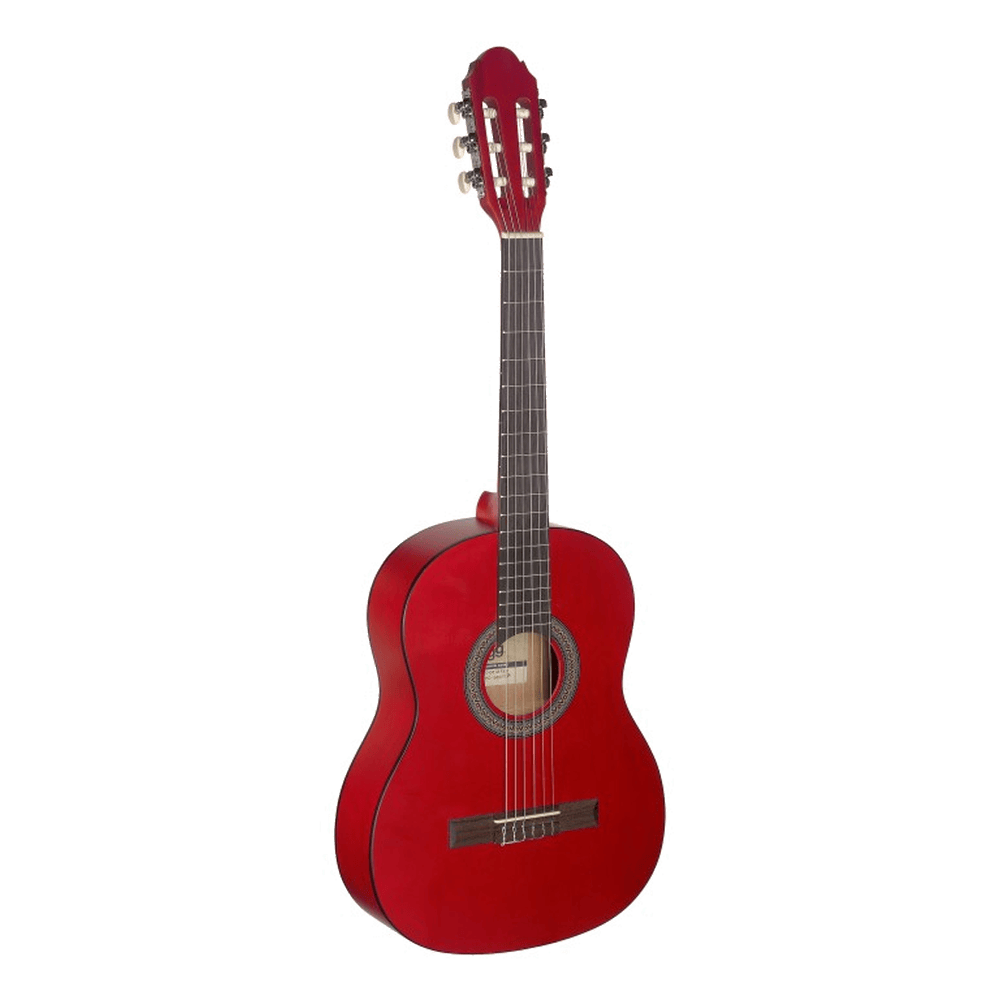 Klassieke gitaar starterset 3/4 Rood