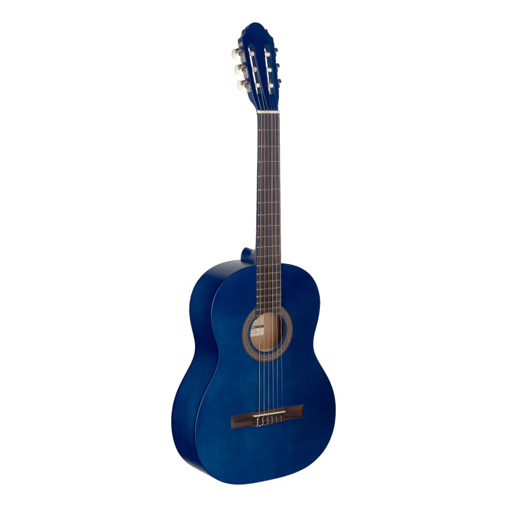 Klassieke gitaar starterset 4/4 Blauw