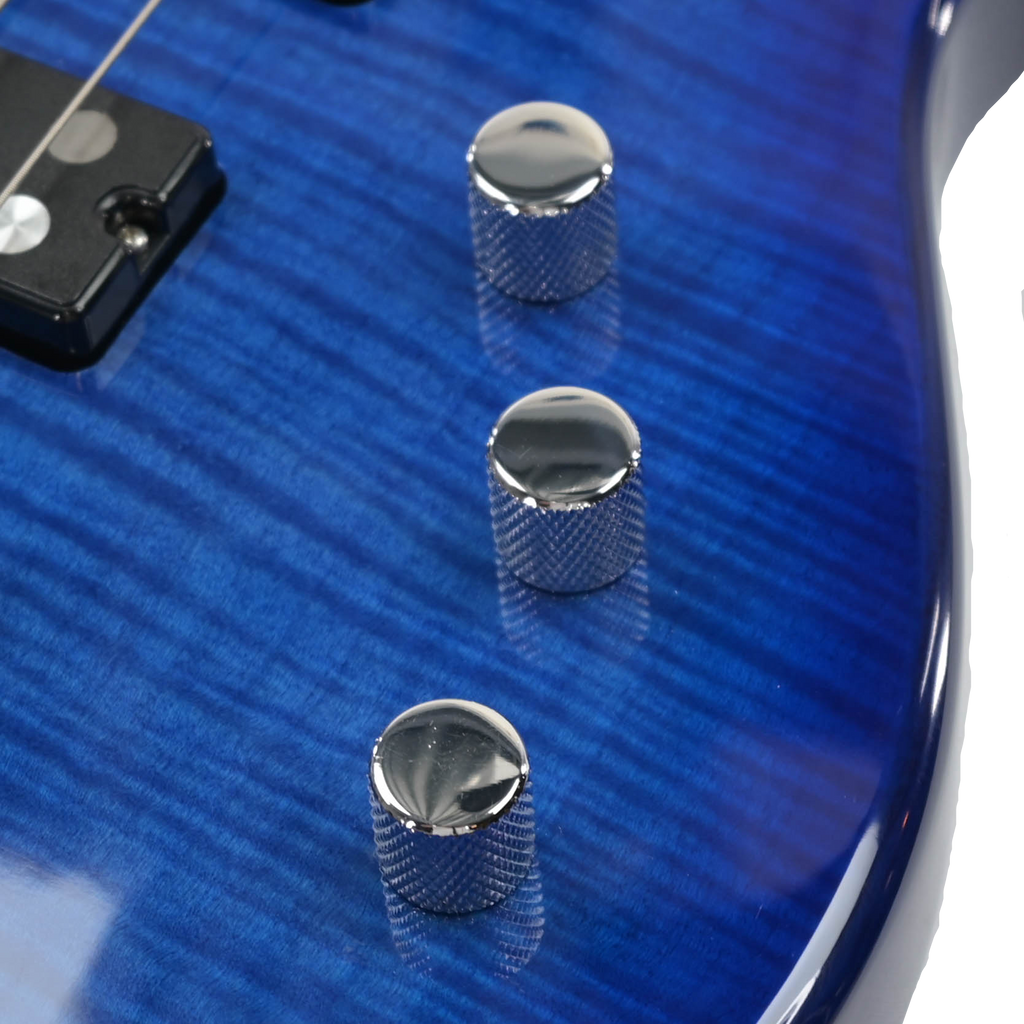 PRS Kingfisher Bas Blue Wrap Around Burst