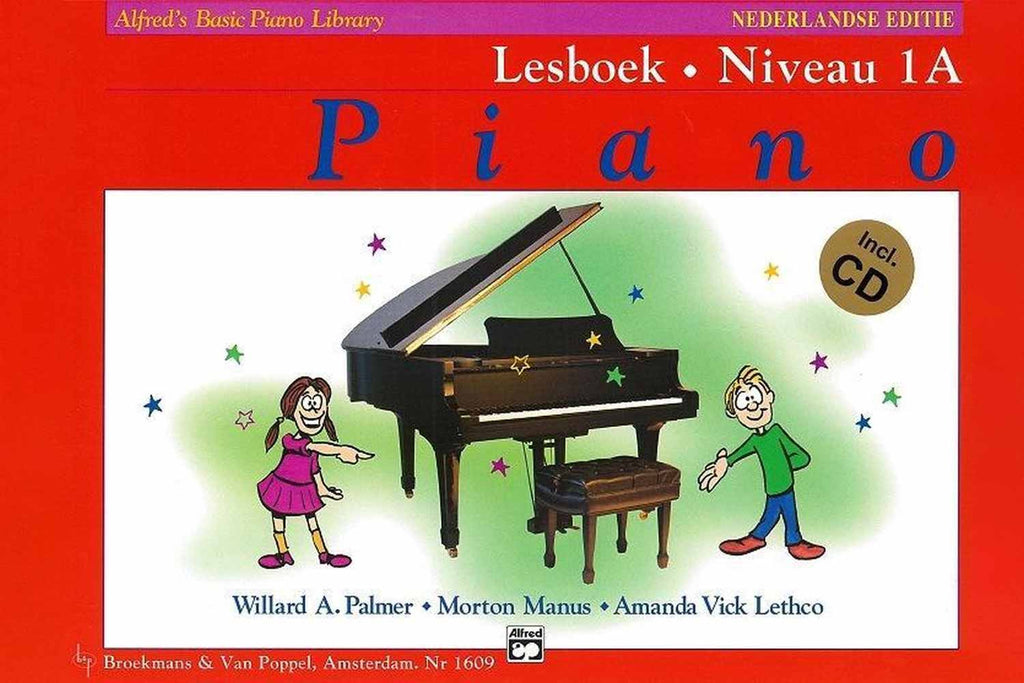Alfred's Basic Piano Library - Lesboek  Deel 1A (5505572896932)