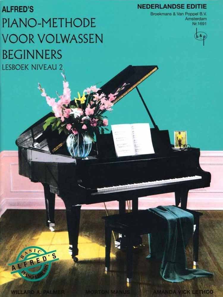 Alfred&#39;s Piano Methode voor Volwassen Beginners Deel 2 (5505443791012)