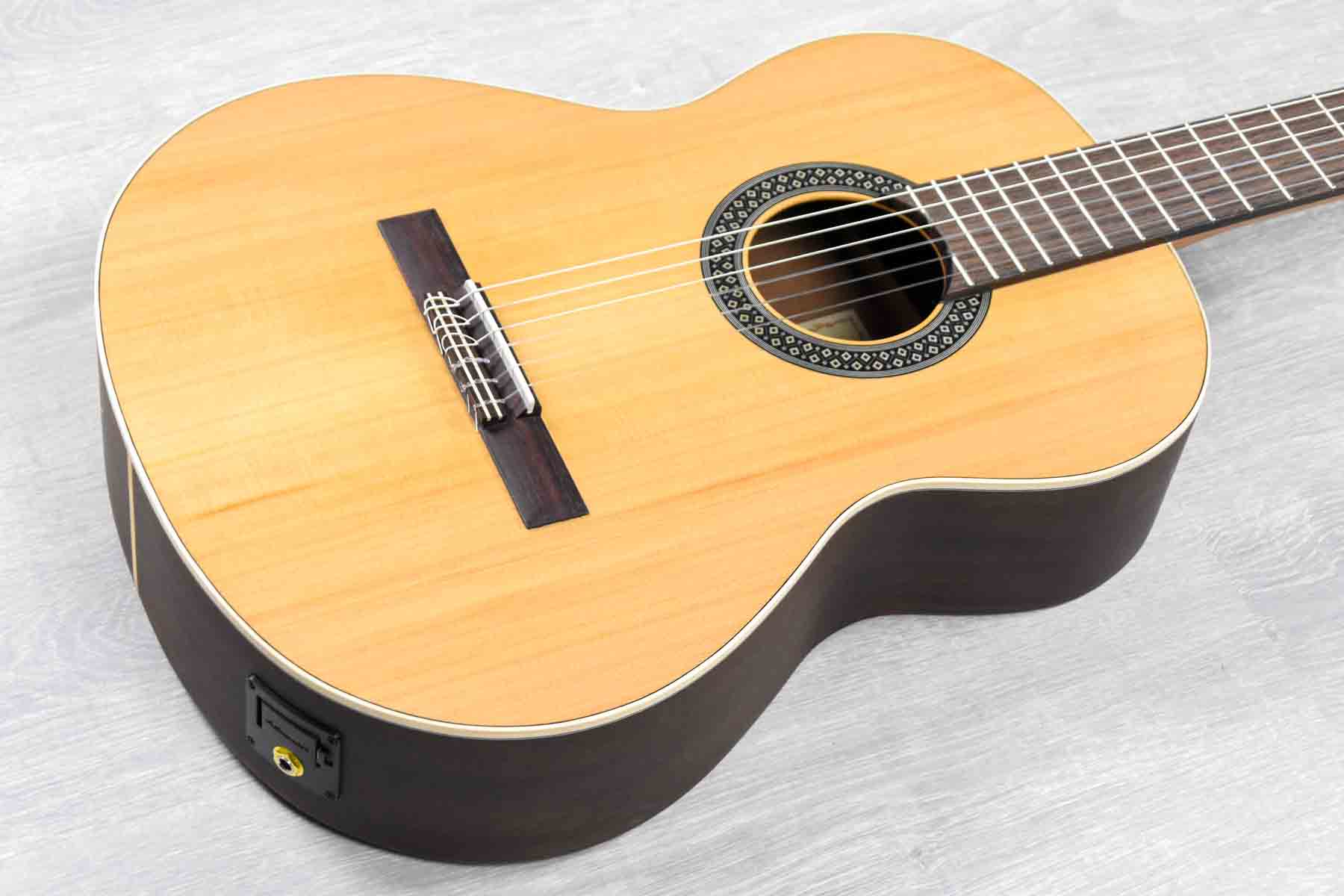 Alhambra 1C HT EZ - Semi akoestische klassieke gitaar