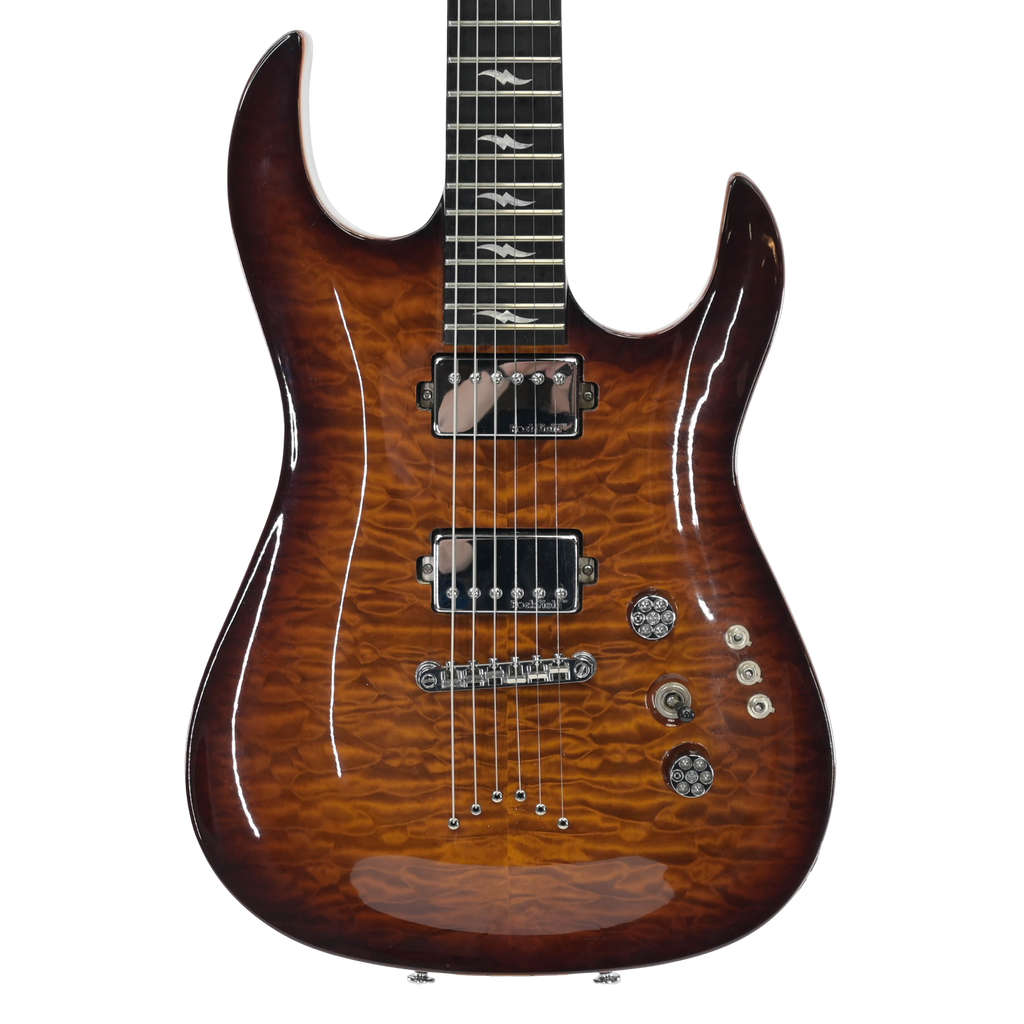 B.C.Rich QX6 Assassin Flamed maple, amber sunburst Pre-Owned