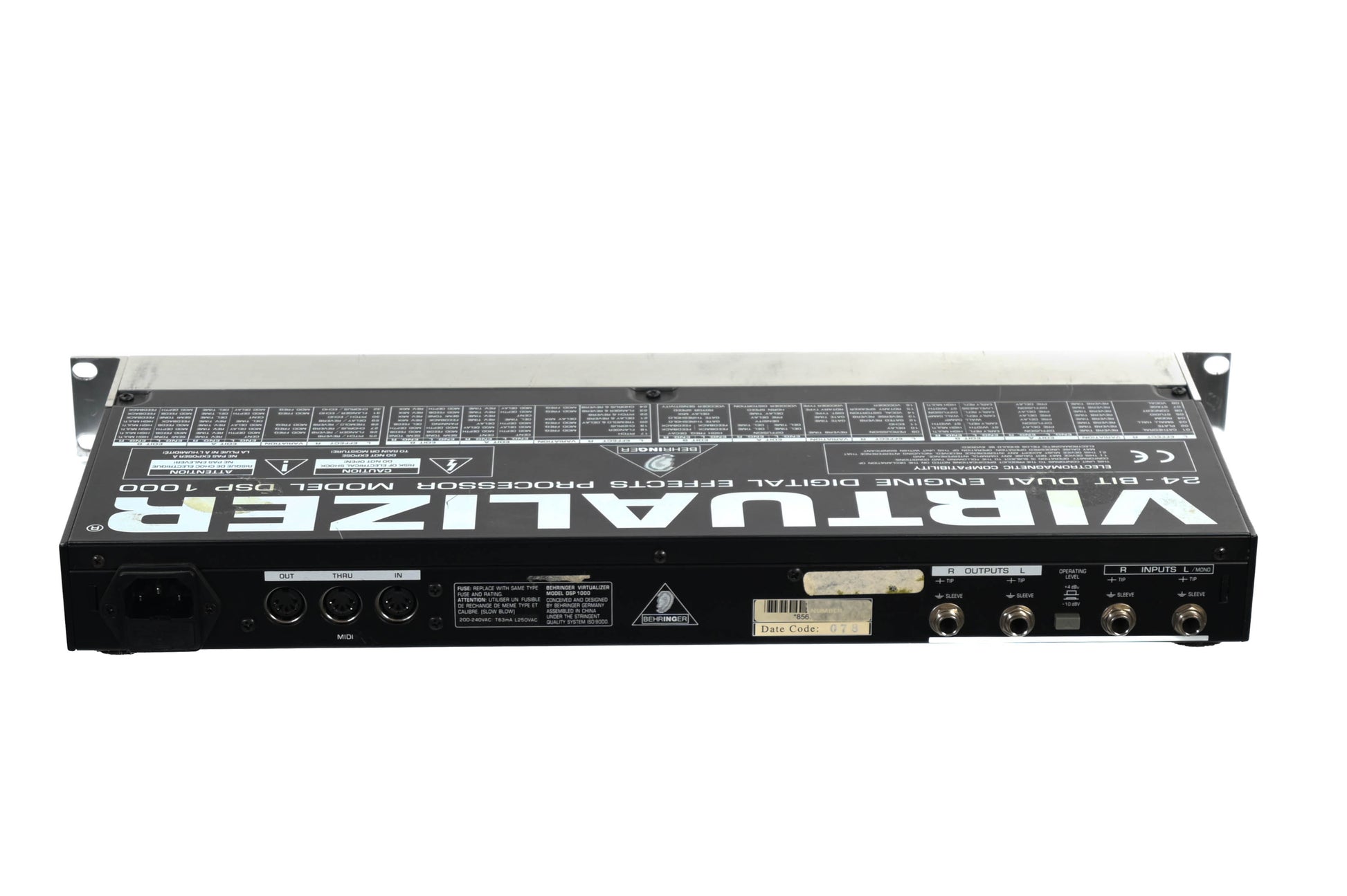 Behringer DSP1000 Virtualizer Pro