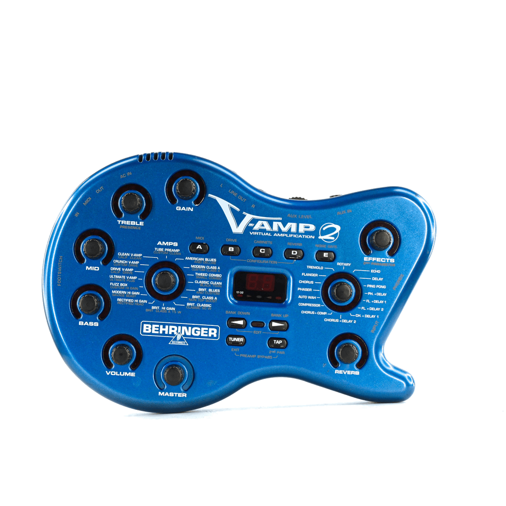 Behringer V-Amp 2 Virtual Amplification Gitaareffect