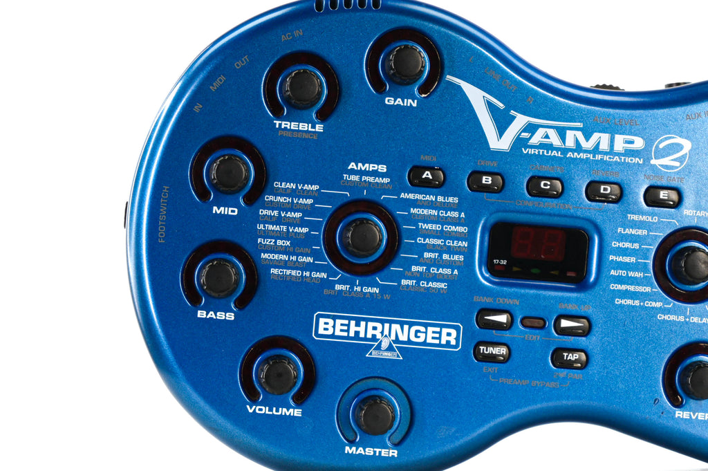 Behringer V-Amp 2 Virtual Amplification Gitaareffect