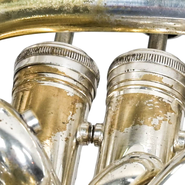 Besson BE967 Sovereign Euphonium Verzilverd