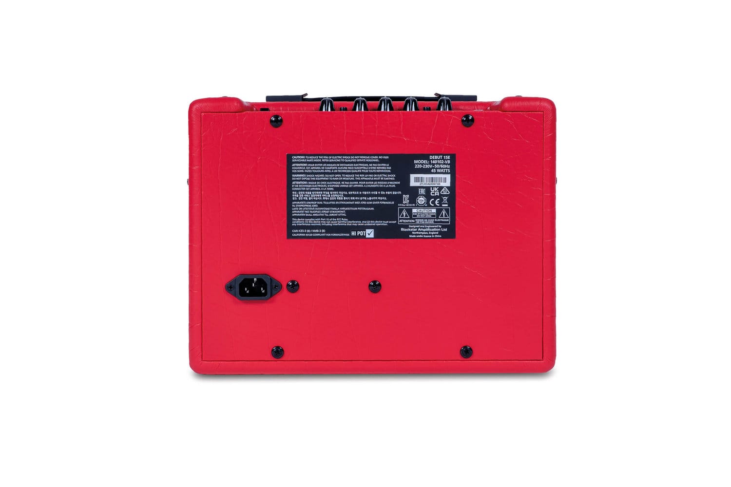 Blackstar DEBUT 15E RED