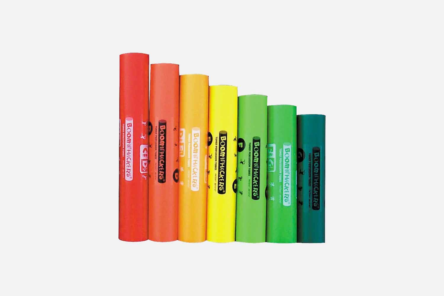 Boomwhackers BW-Treble Chromatische aanvulling hoge tonen (5452459835556)