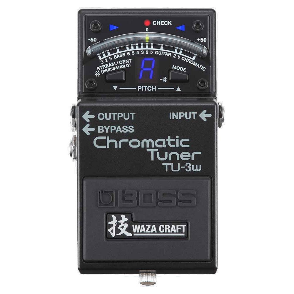 Boss TU-3W Chromatic Tuner Waza Craft