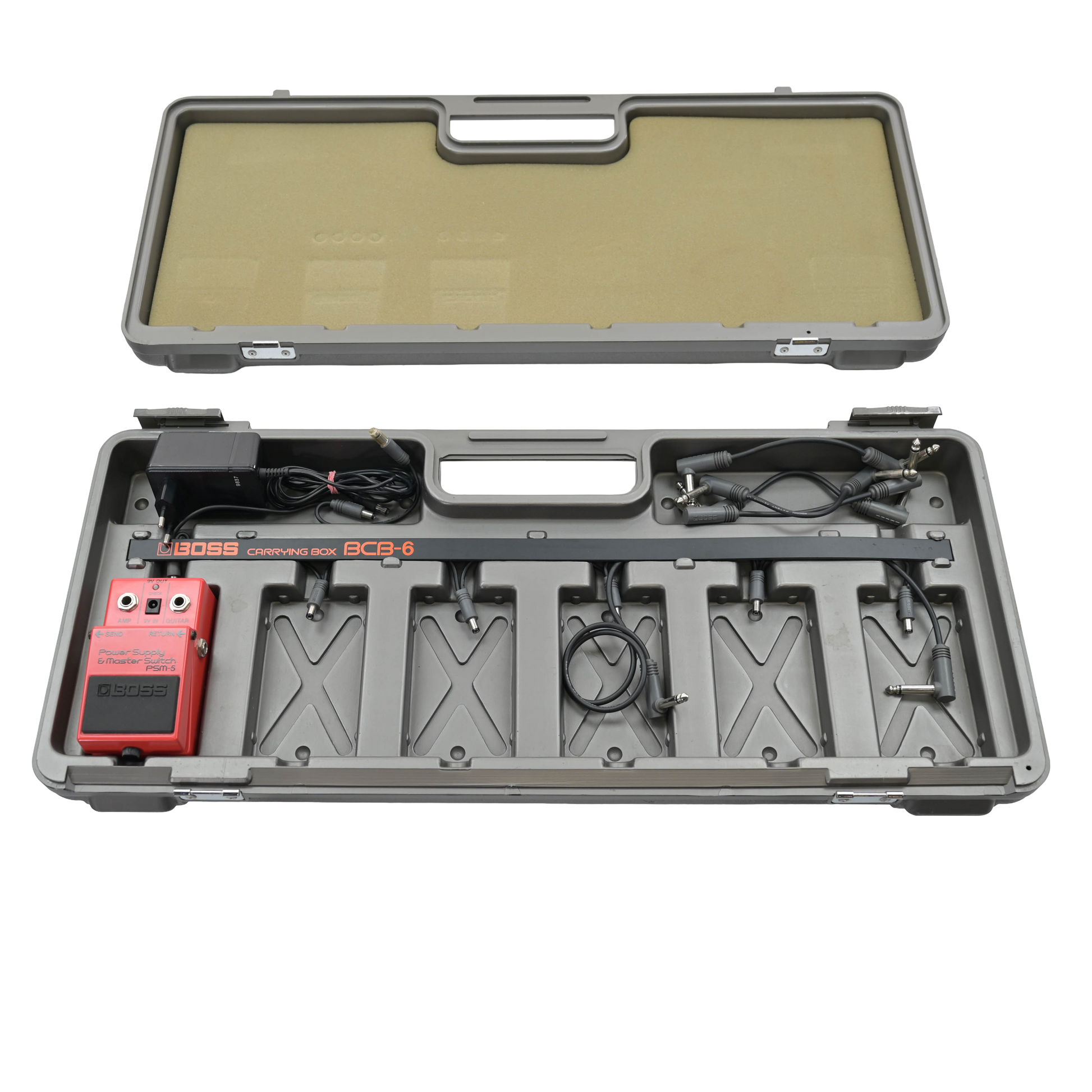 Boss BCB-6 Case+ PSM-5 PowerSupply & Master Switch