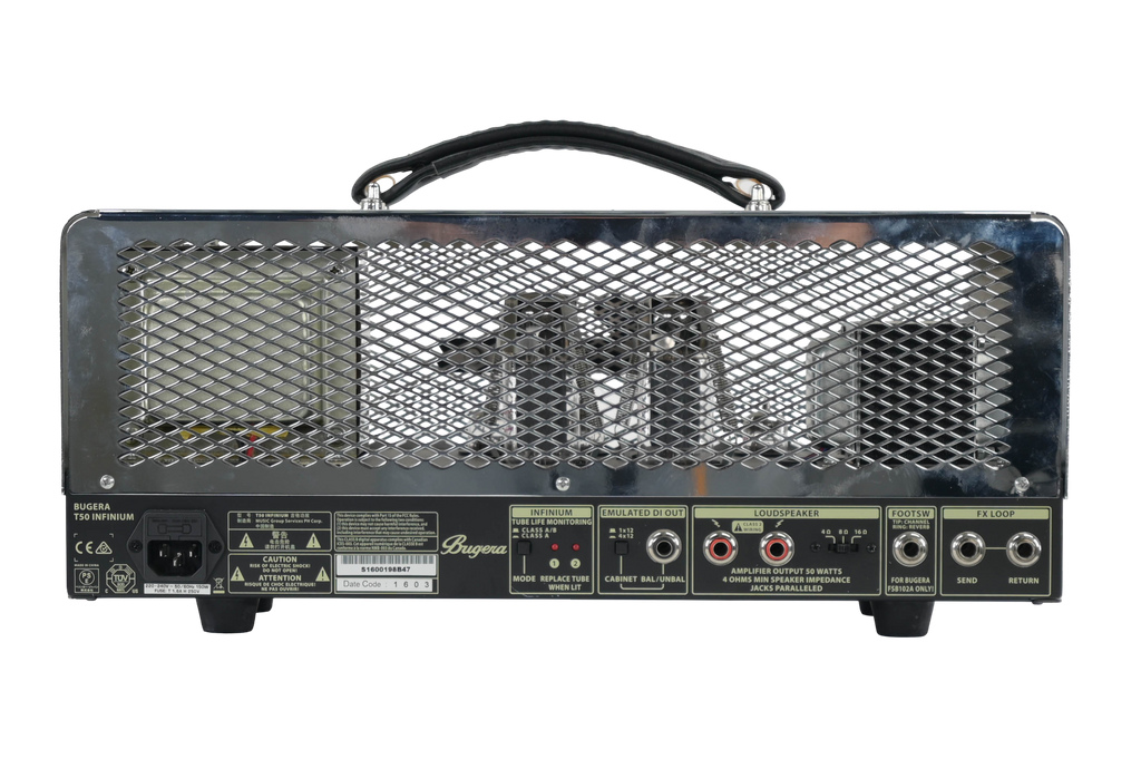 Bugera T50-INFINIUM 50w Tube Amp Head Pre-Owned