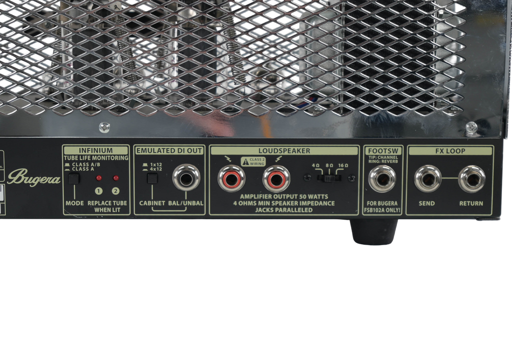 Bugera T50-INFINIUM 50w Tube Amp Head Pre-Owned