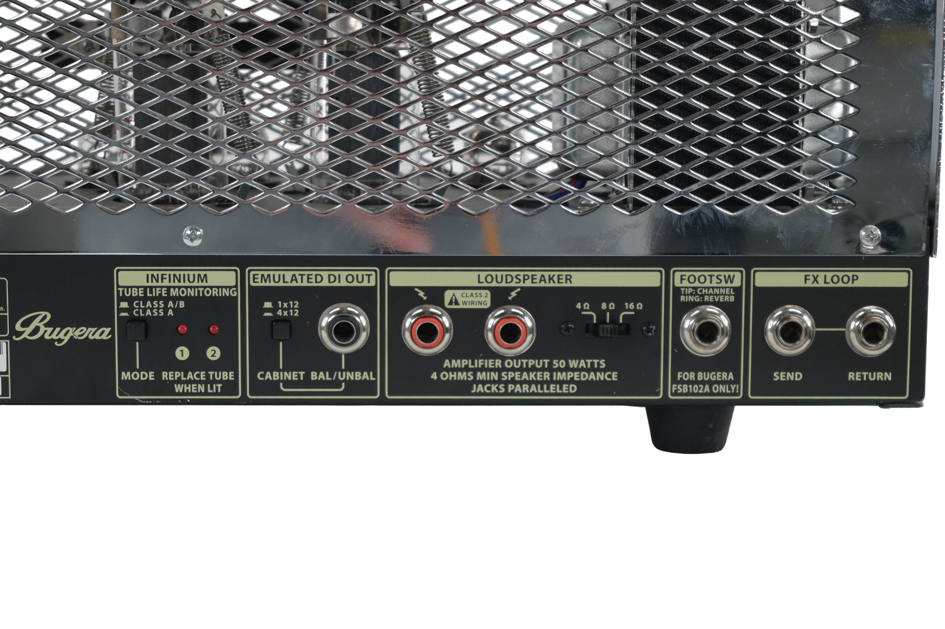 Bugera T50-INFINIUM 50w Tube Amp Head Pre-Owned
