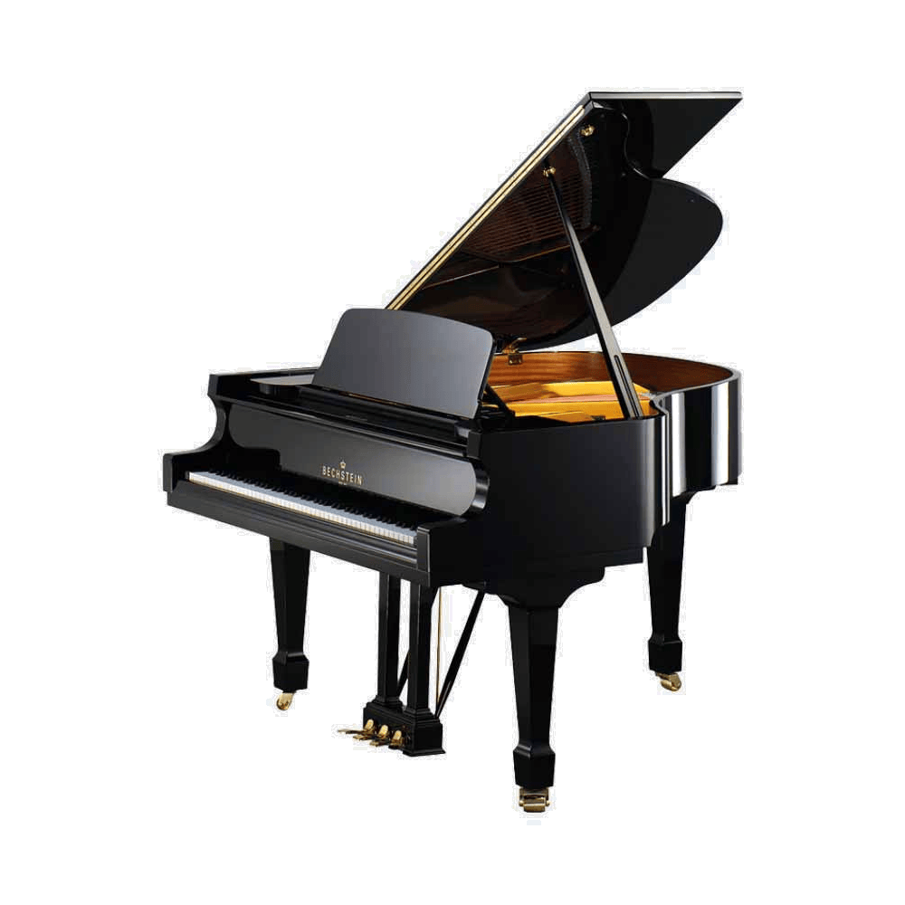 C. Bechstein A-160 Zwart Hoogglans Vleugel