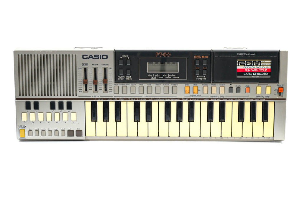 Casio PT-50 31-Key Mini Synthesizer incl. Rompack