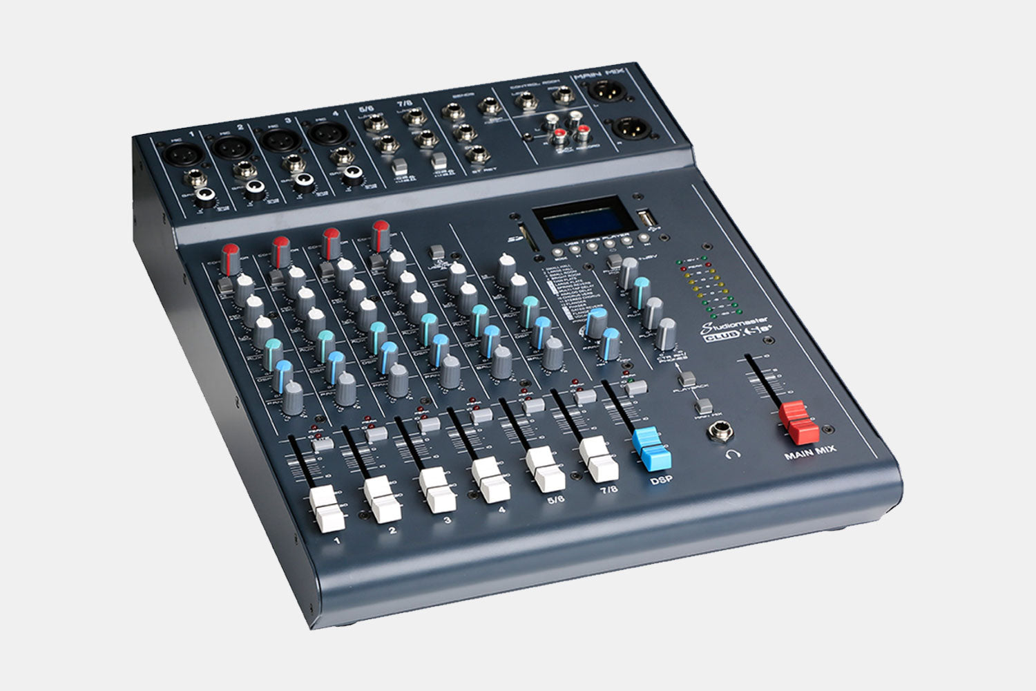 Studiomaster CLUB XS8+ Mengtafel - 6 kanaals