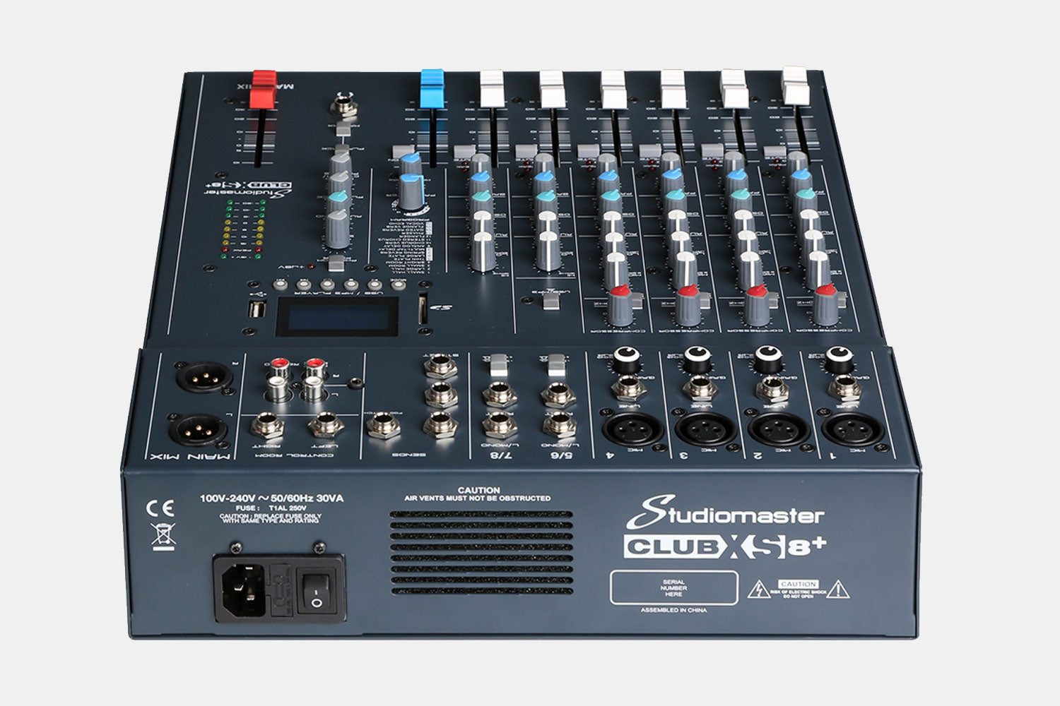 Studiomaster CLUB XS8+ Mengtafel - 6 kanaals