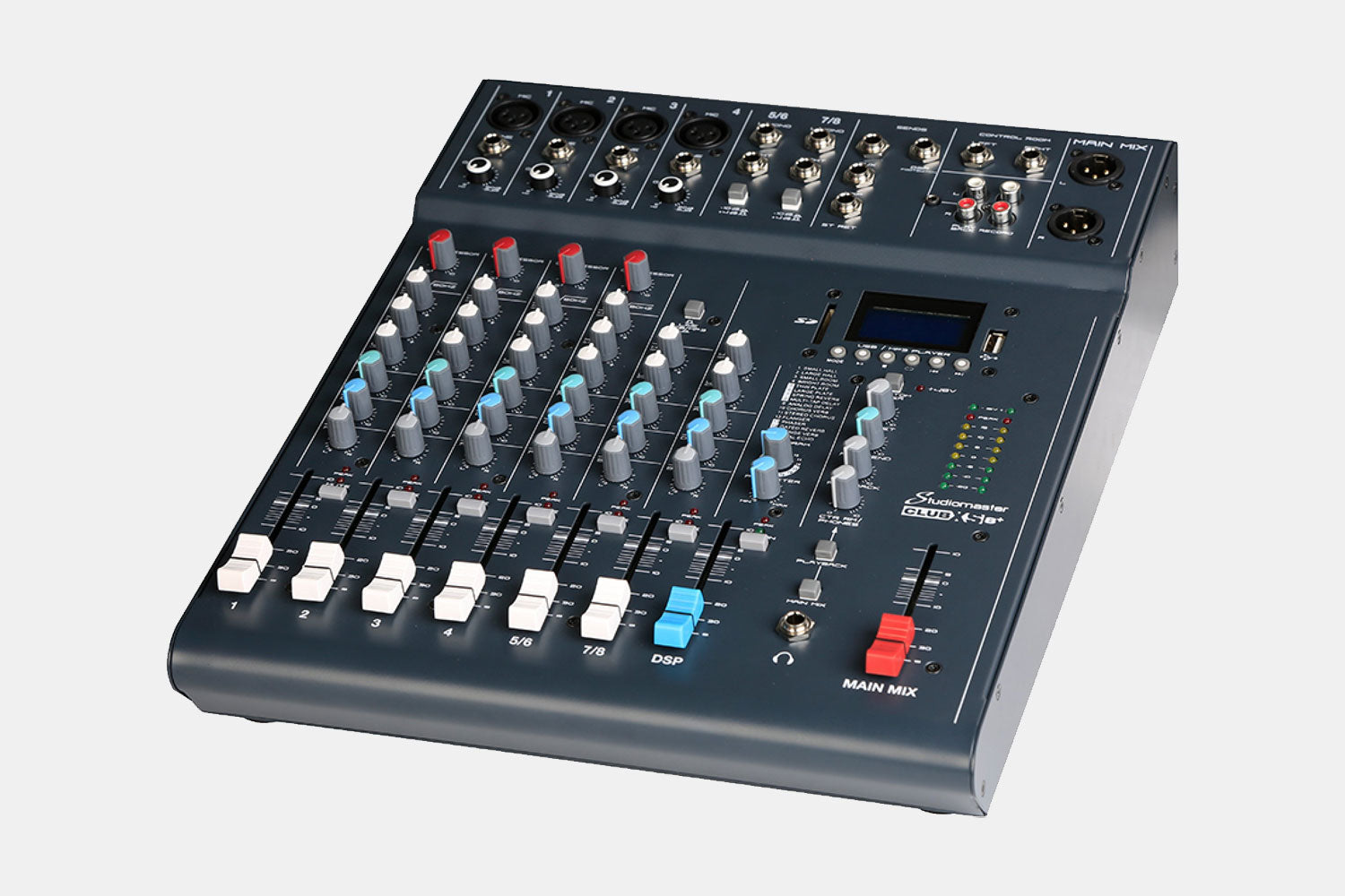 Studiomaster CLUB XS8+ Mengtafel - 6 kanaals