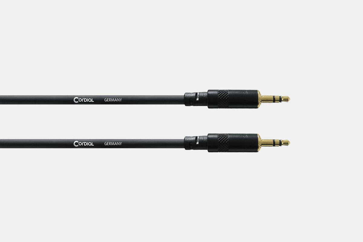Cordial CFS 1.5 WW Mini Jack kabel Mini-Mini 1.5 meter - Intro serie