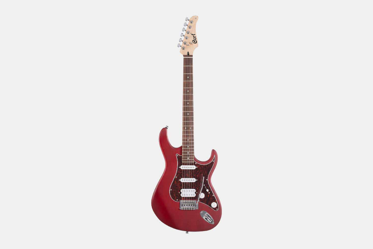 Cort G110 PBC Elektrische gitaar Black Cherry