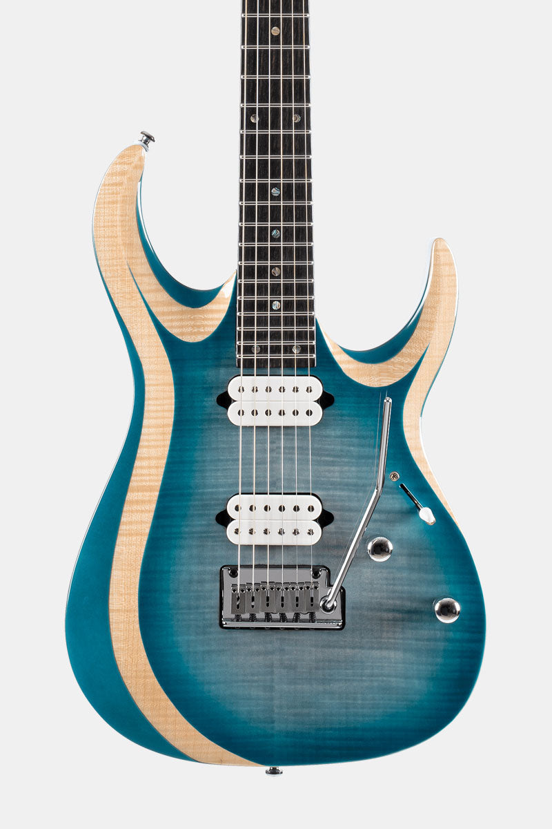 Cort X-700 Duality II, Polar Ice Burst Elektrische gitaar