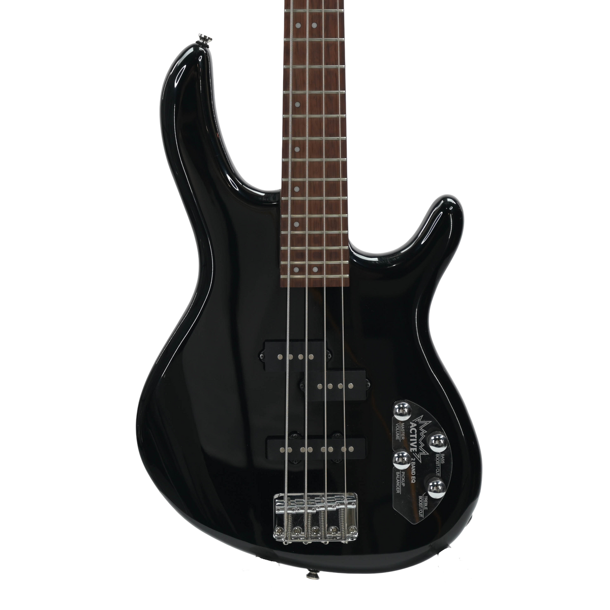 Cort Action Plus BK - Basgitaar Zwart Pre-Owned